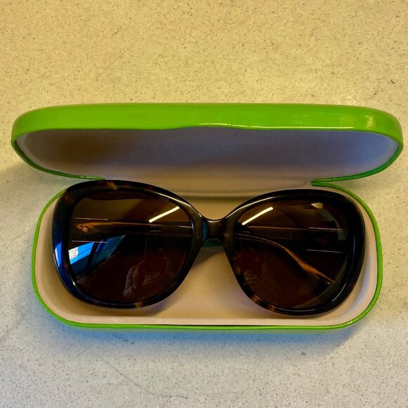 Kate Spade Brown Tortoise Sunglasses - Picture 9 of 16